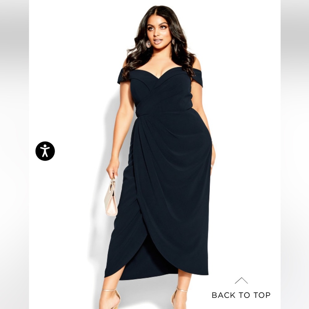 Ripple Love Dress-Black
